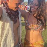 Jade Chynoweth Instagram - Chella 2023 was lit!✨ Watching my girl @samholmbbberg perform on the biggest Coachella stage with Becky G was my highlight! Couldn’t have picked a better squad to have endured the hottest camping experience of my life with🥰