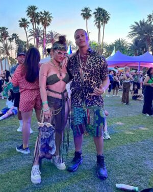 Jade Chynoweth Instagram - Green for Earth Day🌿
Coachella Day 2 With My Boo

Highlight of the Day:
Rosalia