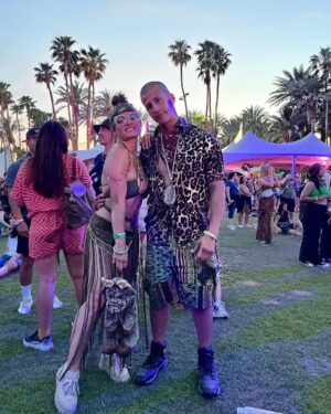 Jade Chynoweth Instagram - Green for Earth Day🌿
Coachella Day 2 With My Boo

Highlight of the Day:
Rosalia