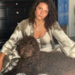 Jade Chynoweth Instagram - Happy Bday to my doggy soulmate, my guardian Angel, my Mochi-choki-latte, my baby🥺 There was no better April Fools Joke than getting my Moki…the big 3! I love you Mokiiiiii🤍🤍🤍🤍