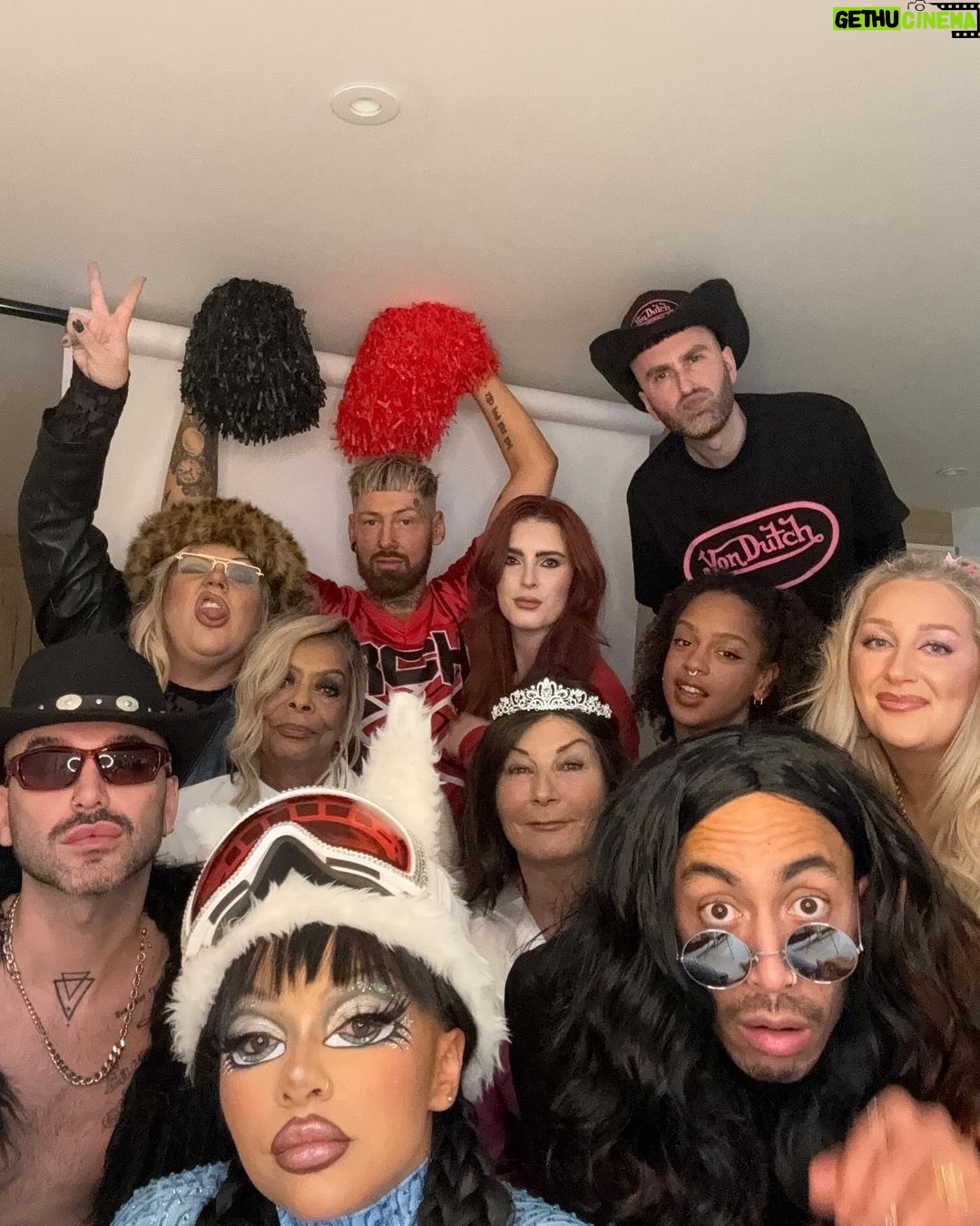 Jade Thirlwall Instagram - HEarlyBD to my doing the most self 💖❄️ It takes a village to be this extra so thank you to the glorious team who put this party and myself together 🥹 tysm to the stunning performers 🤩 and thank you to everyone who showed up and showed out 💘