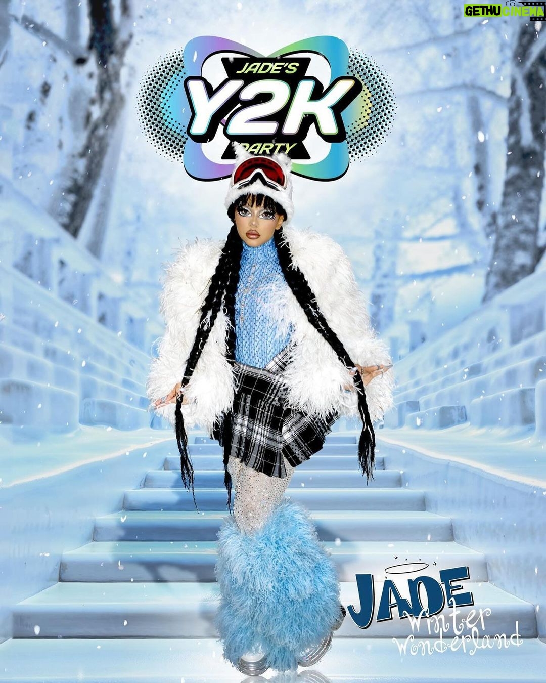 Jade Thirlwall Instagram - HEarlyBD to my doing the most self 💖❄️ It takes a village to be this extra so thank you to the glorious team who put this party and myself together 🥹 tysm to the stunning performers 🤩 and thank you to everyone who showed up and showed out 💘