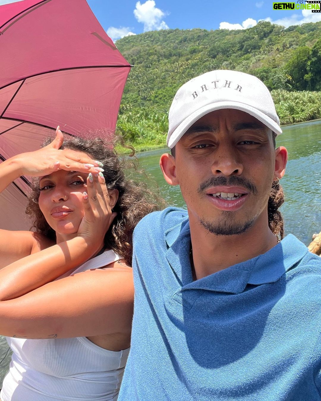 Jade Thirlwall Instagram - Turns out Jamaican mosquitos love biting me just as much as all the others 🥹🥰😏