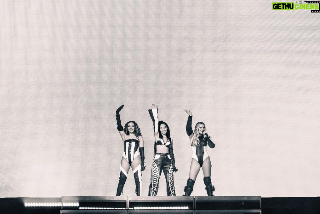 Jade Thirlwall Instagram - Sat in a hotel room on my own and finally starting to grasp the scale of all this and what we’ve achieved. This is my last soppy post I swear 😂 We fucking did it. What we dreamt of all those years ago. We worked our arses off, proved a lot of people wrong, we poured our hearts into our music, we got each other through heartache, bettered ourselves, we cried and we cried laughing nearly every day, broke records, inspired, we shared every misery and lived every victory. We did it all together. We became one of the biggest girl groups in history ♥️ I kinda hiHATEthis hiatus but change is necessary in life and we know deep down we could not be doing this at a better time - stronger than ever ♥️ Best believe I will be the ultimate fangirl of whatever my girls do in the future personally and professionally. After all the number 1s, the awards, the success…my biggest win is having these women in my life forever 🌌♾️