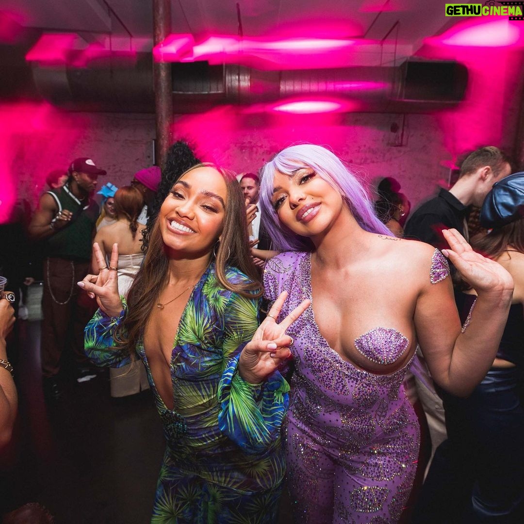 Jade Thirlwall Instagram - The JMAs 💫 When I tell you I had the time of my life at my early bday bash!! 🥹💖 Beyond grateful to everyone who could make it. Thank you to @inclusiveindustry for smashing it as always and the whole team that put this together ✨ It’s also my Mam’s birthday today - I’m so happy we got to dance the night away together and hope she wasn’t too scarred watching me shake my little left tittie around all night 😂 ily @normathirlwallreal Onto the next one 👀 📸 @jamesnorthphoto