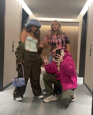 Jade Thirlwall Instagram - Me with a fan 🥹 tehelol Long Live Montero 🦋👑💧 the show was ❤️‍🔥 what’s our ship name though?! 🫠