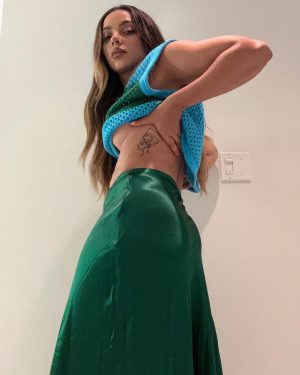 Jade Thirlwall Instagram - Jade Day. I exist. You’re welcome 💚🦋🐛
