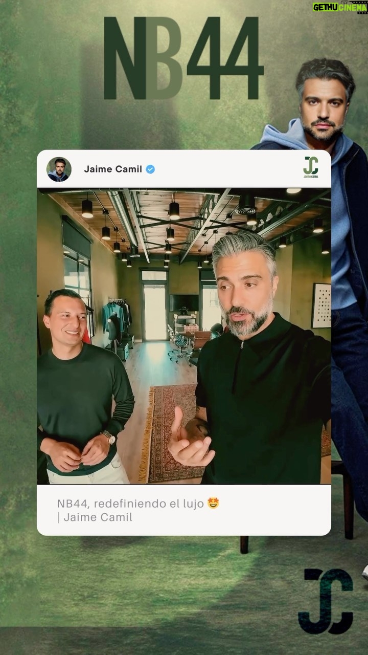Jaime Camil Instagram - 🌟🥳📹📺 @YouTube VIDEO! Esto es @nb44official, reinventando el estilo masculino con un lujo incomparable 🤩 / This is #nb44, men’s style and luxury redefined 🤩 @nicolasbijan https://youtu.be/RZ3i4MbpBjk