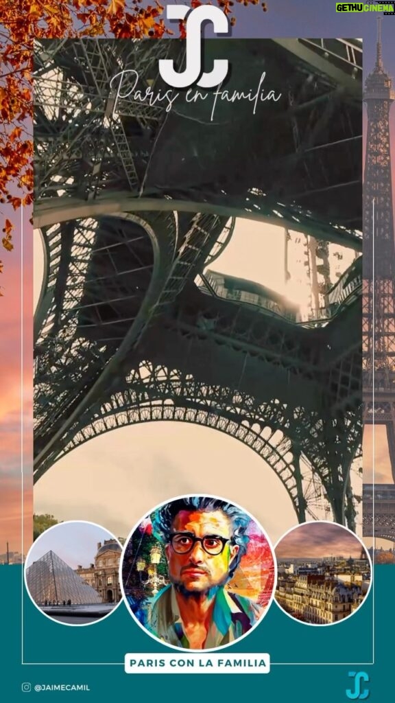 Jaime Camil Instagram - 🌟🥳📺 @YouTube VIDEO! Nos fuimos toda la familia a Paris!! 🇫🇷 PRIMERA PARTE / I went with the whole family to #Paris!! 🇫🇷 PART ONE LINK IN BIO