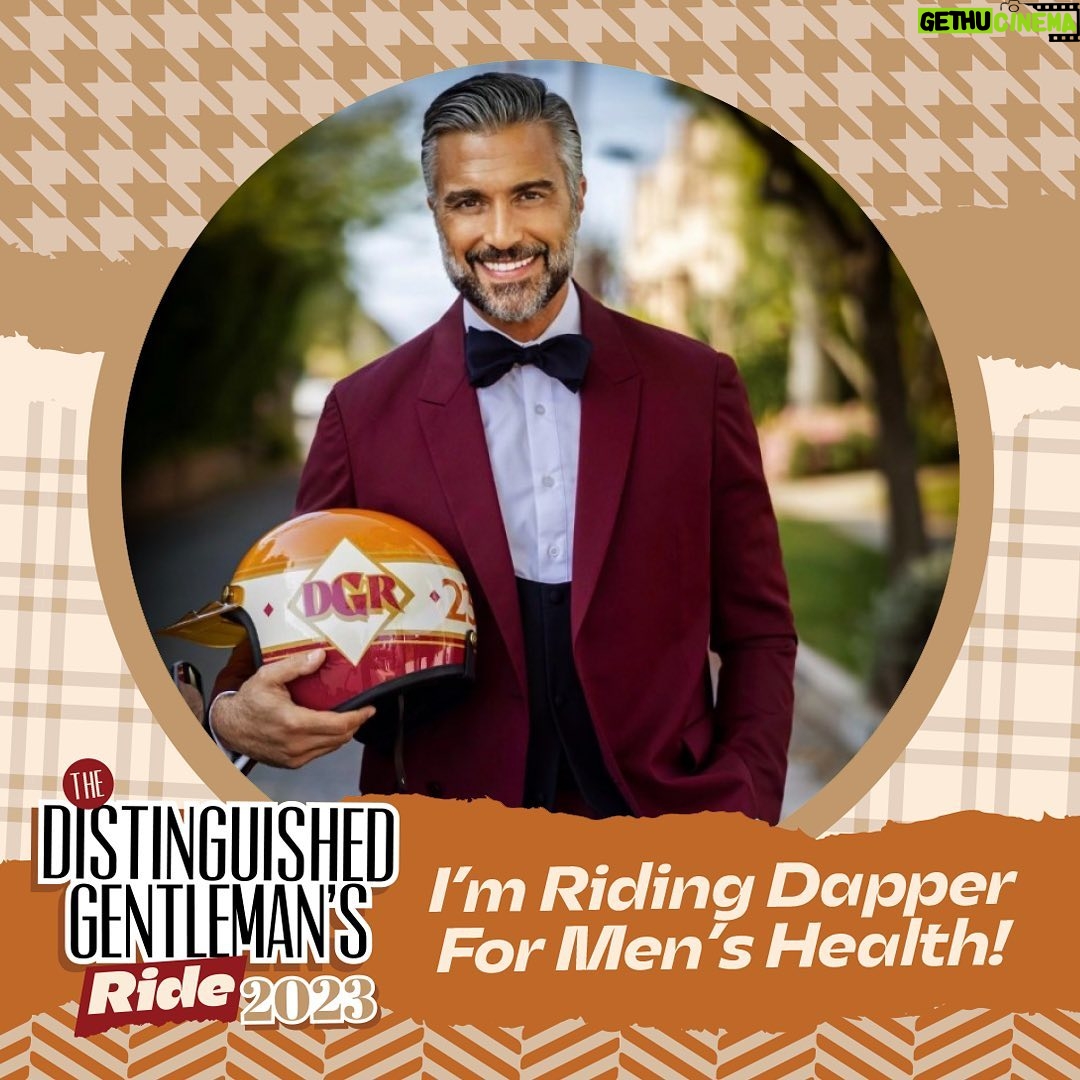 Jaime Camil Instagram - 🇬🇧 Only $1 dollar from 1% of my followers will make a HUGE impact! I’m a Global Ambassador for the 2023 @gentlemansride 💪🏽🏍️ Ride with me on May 21st; to benefit men’s mental health and prostate cancer research 👉🏽 gentlemansride.com/Camil 👈🏽 ——- 🇪🇸 Solamente $1 dólar del 1% de mis seguidores lograría un GRAN IMPACTO. Soy Embajador Global en el #GentlemansRide 💪🏽🏍️ Rueda conmigo este 21 de Mayo para beneficiar la salud mental de los hombres y la investigación del cáncer de próstata 👉🏽 https://gfolk.me/Camil 👈🏽