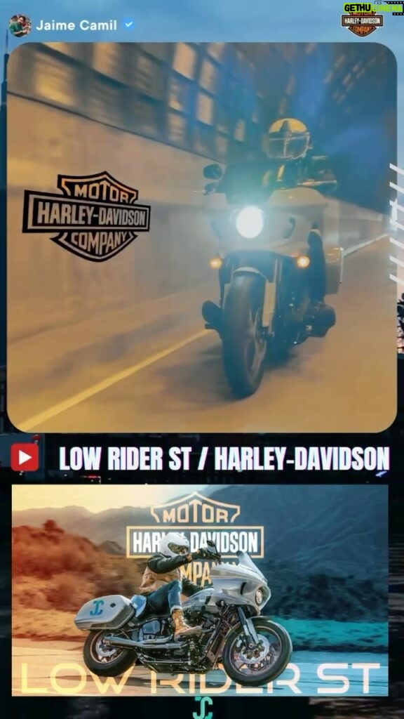 Jaime Camil Instagram - 🌟🥳📹 @YouTube VIDEO! #LowriderST, la moto para calle más versátil de @harleydavidson 💪🏽😎 / Low Rider ST, #HarleyDavidson’s most versatile street #motorcycle 💪🏽😎 LINK IN BIO