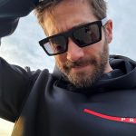 Jake Gyllenhaal Instagram - @prada 🔻 Sardinia 🔻more soon…  #PradaLineaRossa #PradaEyewear #Prada