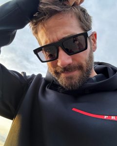 Jake Gyllenhaal Instagram - @prada 🔻 Sardinia 🔻more soon…  #PradaLineaRossa #PradaEyewear #Prada