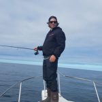 Jake Gyllenhaal Instagram - Out on the open ocean this weekend. Learned almost everything I know about boating from filming the #PradaLunaRossaOcean fragrance campaign film, directed by @JohanRenck. The rest I learned from watching Pirates of the Caribbean. #PradaFragrances #OpeningNewHorizons @prada