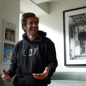 Jake Gyllenhaal Instagram - Nothing like a big bag of bagels and LOX! I designed a hoodie with my friends at Russ & Daughters, the proceeds from the sale of every hoodie will go to the Actors Fund’s efforts to support NYC theater workers impacted by the pandemic. It’s made from scratch in NYC from the highest quality raw material and local craftsmanship. When you wear this hoodie, you’ll be supporting three communities we care about: food, theater, and New York City. You may not know the incredible crew of people that make the theaters run. You may not know how tough the past year and a half has been for them, but I can tell you that nothing in the theater works without them. Help how you can. Buy a sweatshirt if you can, and know that you are supporting the real stars of the show! Link in bio.
(Disclaimer: Bagels were harmed in the taking of these photos)
