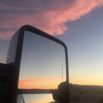 Jake Gyllenhaal Instagram - Sunset driving…