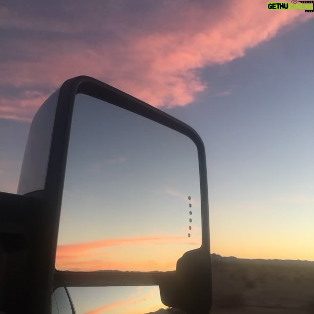 Jake Gyllenhaal Instagram - Sunset driving…