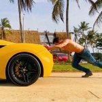 Jake Gyllenhaal Instagram - Conor doesn’t know, but I stole his car. Flintstones style. #roadhouse