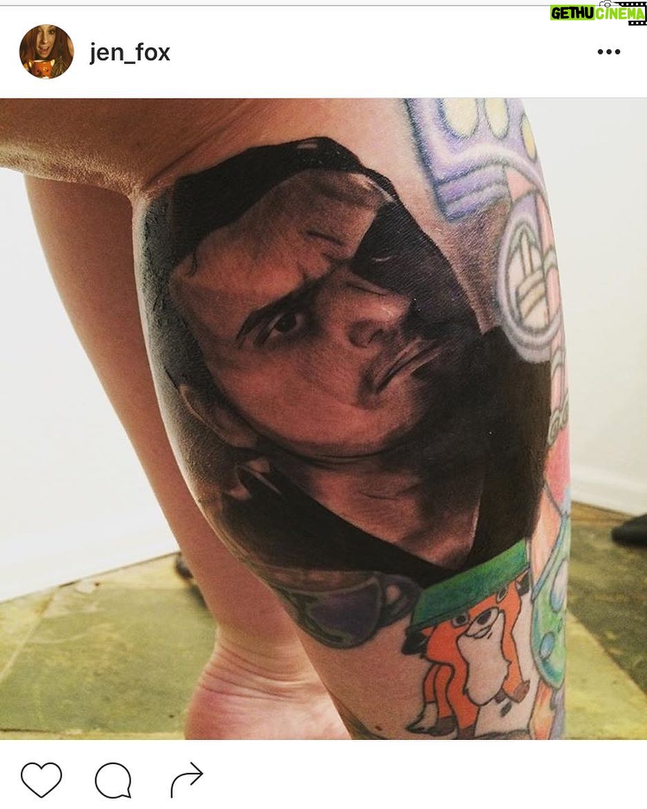Jake Johnson Instagram - Well done @jen_fox
