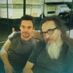 Jake Johnson Instagram - #NewGirl with the great Larry Charles