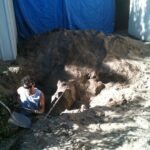 Jake Johnson Instagram - This is the actual hole that inspired Digging For Fire. @joeswanberg Photo taken by @jeffbaena DIGGING FOR FOR FIRE is now available @AmazonVideo. Watch now! http://radi.al/DFFaiv