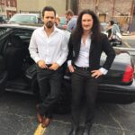 Jake Johnson Instagram - Watch out bad guys @mrsorequads & I are back in Chicago to clean up the filth.