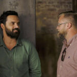 Jake Johnson Instagram - This is a #BTS of Stumptown with me and our great DP Magni Ágústsson. The conversation we had was: Magni: You’re doing great in the show, Jake. Jake: Thank you. I respect you. You are too. It’s a beautiful show. Looks like a film. Magni: Thanks. Crew is incredible. Writers awesome. Cast is so strong too. Everyone is great. Well... I mean, except... What do you think of Michael Ealy? (Long pause) Jake: No comment. Magni: Same.