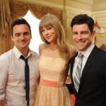 Jake Johnson Instagram - Here is an old photo of me and my dear friend/co-star @taylorswift (and her plus one) to remind you that @spiderversemovie IS STILL IN THEATERS!!!
