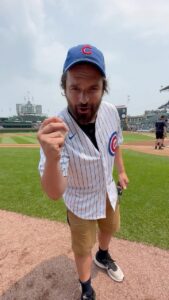 Jake Johnson Instagram - I’m Julius Pepperwood. I’m from Chicago. Wrigley Field