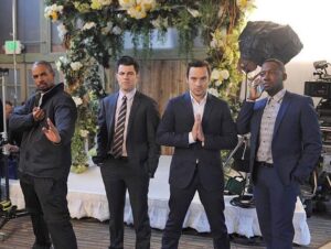 Jake Johnson Instagram - This photo reminded me of the fun @mrdamon2 brought to #NewGirl. When he left after the pilot I was legit mad at him for two years. He helped us a ton. Brought us so many laughs.