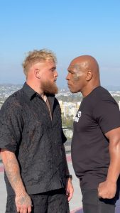 Jake Paul Instagram - I’ll show you how great I am @miketyson Saturday, July 20th. AT&T Stadium Ticket sign-up in bio. Live on @netflix Free for all subscribers globally #PaulTyson