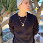 Jake T. Austin Instagram - West Coast Winter. North Crescent Heights Blvd
