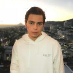Jake T. Austin Instagram – You’re beautiful, like diamonds in the sky 💎🌆
👕@threadbeast Hollywood Hills