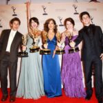 Jake T. Austin Instagram – In honor of the 68th annual #emmys this weekend, here’s a major throwback to when the cast of Wizards won! #tbt