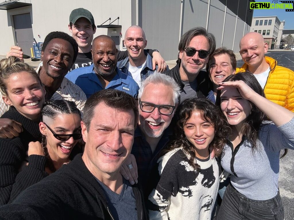 James Gunn Instagram - After the table read with the #Superman cast. Eve, Mr. Terrific, Superman/Clark, Otis, Lex, producer Peter Safran, Jimmy, Metamorpho, Lois, Hawkgirl, me, Guy, The Engineer all together for the first time! What a wonderful day.