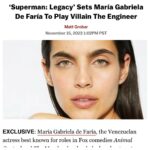 James Gunn Instagram – “Villain” is such a disparaging term!Welcome to the DCU @thefaria, who is not only a wonderful actor, but she laughs in person even more than she does in her IG photos! #theengineer #supermanlegacy #dcstudios