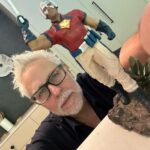 James Gunn Instagram - Nice #Peacemaker figure from @ironstudios to add to my collection alongside King Shark & Polka Dot Man. 🧜‍♂️