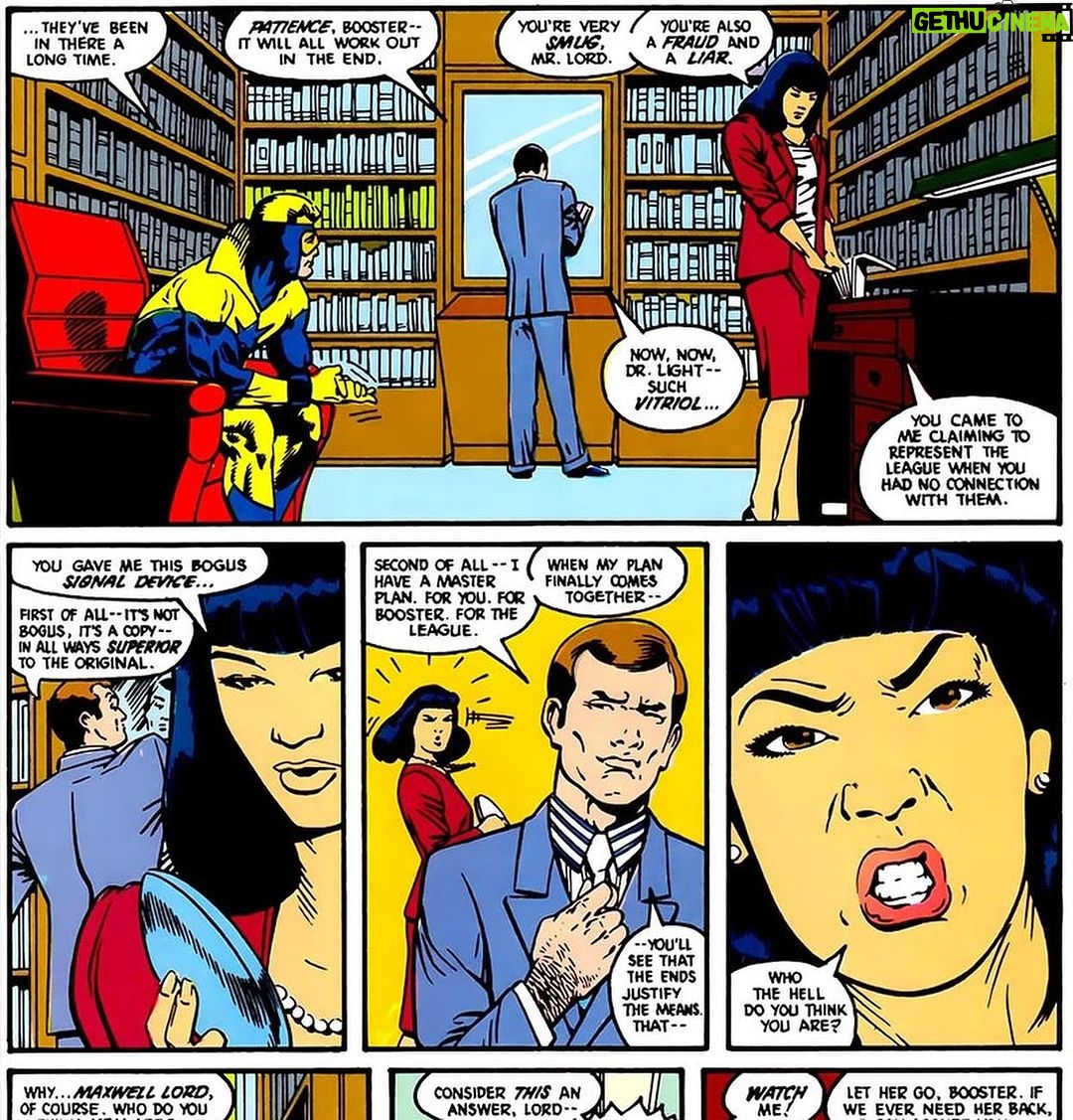 James Gunn Instagram - Calling Maxwell Lord a villain seems reductionist. As he was originally portrayed in JLI made him one of my favorite characters.