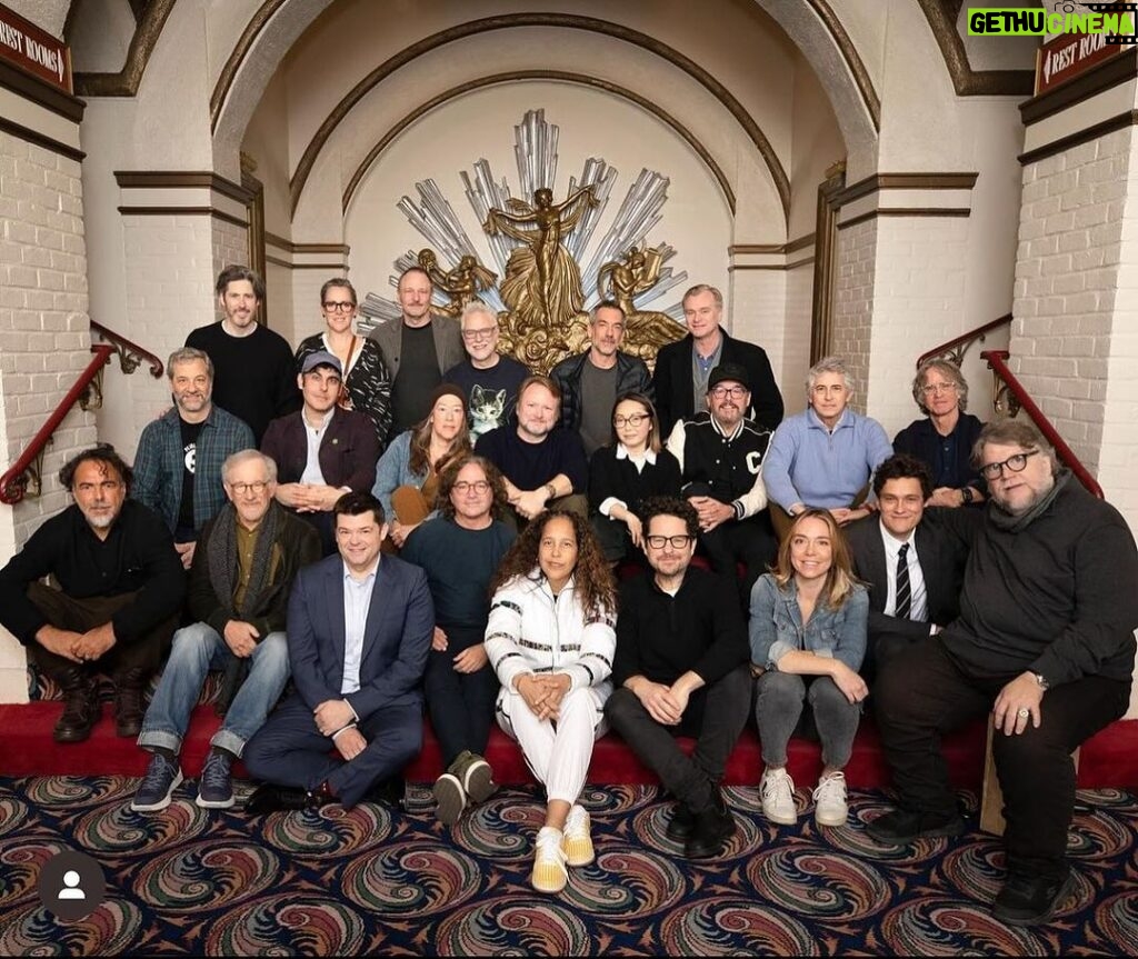 James Gunn Instagram - So pleased to be a co-owner of the Westwood Village Theater with this incredible group of filmmakers. Westwood Village, Los Angeles