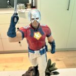 James Gunn Instagram - Nice #Peacemaker figure from @ironstudios to add to my collection alongside King Shark & Polka Dot Man. 🧜‍♂️