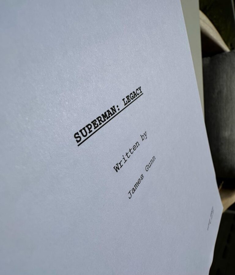 James Gunn Instagram - I’m honored to be a part of the legacy. And what better day than #SupermanAnniversary Day to dive fully into early pre-production on #SupermanLegacy? Costumes, production design, and more now up and running.