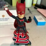 James Gunn Instagram - Happy to have been gifted this St. Louis @cardinals Batman bobble head. #STL