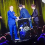 James Gunn Instagram - Thank you @saturnawards for Best Comic Book Movie to Vol. 3 & thanks to Kevin Feige & @simon_hatt for accepting & their kind words (and thanks to @stefceretti for this video!) ❤️