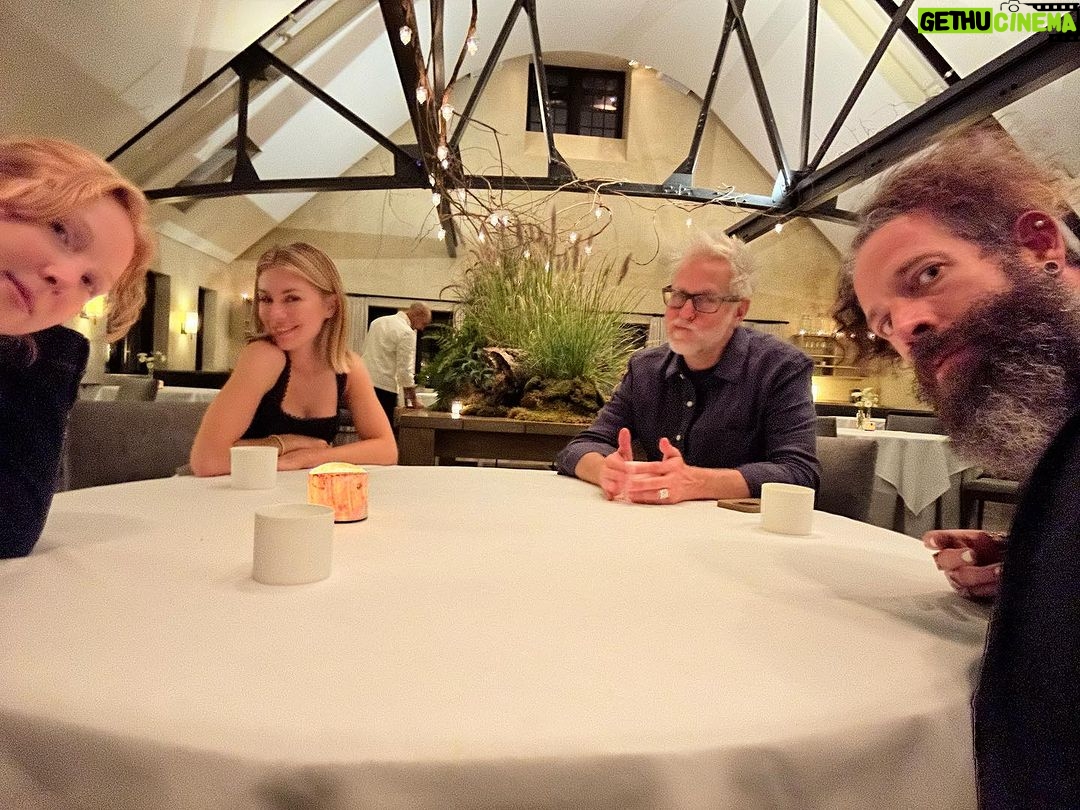 James Gunn Instagram - One of the best meals ever at the farm-to-table @bluehillfarm. Thanks so much to @chefdanbarber and the whole team for the extraordinary food and service.