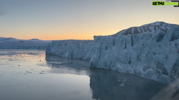 James Gunn Instagram - Svalbard on my iPhone by helicopter. #Superman #Svalbard Svalbard, Norway