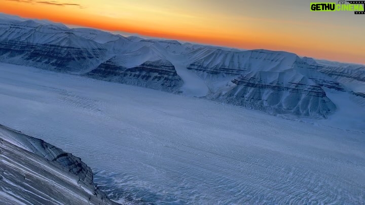 James Gunn Instagram - Svalbard on my iPhone by helicopter. #Superman #Svalbard Svalbard, Norway