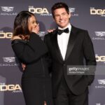 James Marsden Instagram - Great night presenting at @directorsguild awards last night alongside my good friend @morereginahall Congratulations #BillHader and @kimgehrig on the wins!