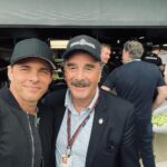 James Marsden Instagram - RACE DAY at #Silverstone !!! My first visit to this legendary track (and first time meeting F1 champ Nigel Mansell) so I’m excited for this one. Should be a good race today! Thank you @mercedesamgf1 and @iwcwatches for having me. Go get it @lewishamilton #britishgp