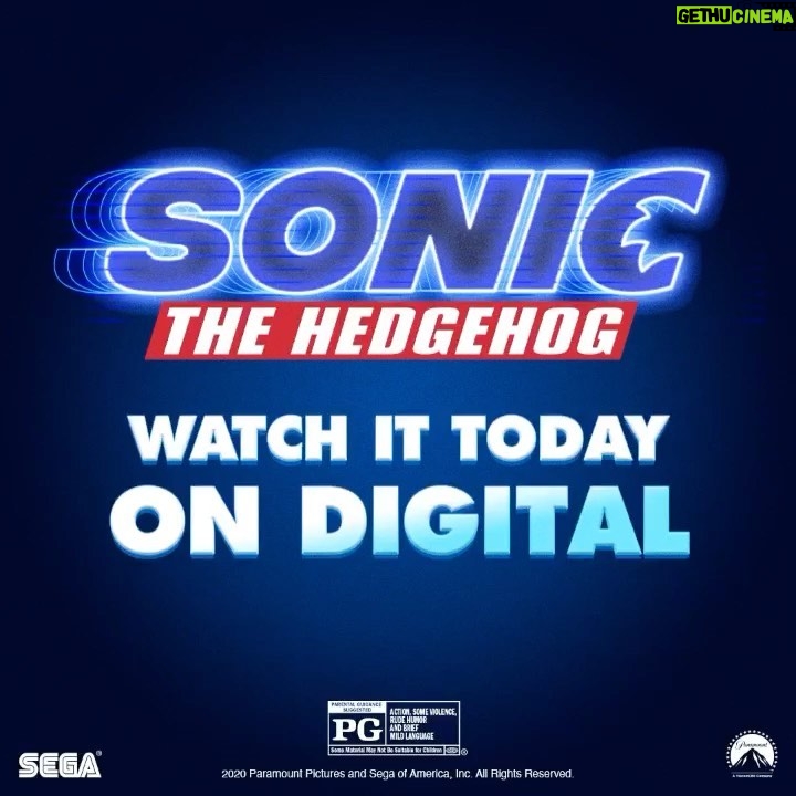 James Marsden Instagram - Our little blue blur is speeding onto digital today! You can now bring Sonic home. Watch #SonicMovie on Digital! https://paramnt.us/GetSonicNow