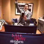 James Marsden Instagram - Visiting my good friend Stephen Colbert tonight on @colbertlateshow Sonic the Hedgehog opens tonight! #sonicmovie